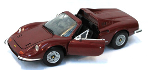 Lot 115 - 118 Scale Diecast Hotwheels Ferrari Dino 246 GTS Lot 115 - 118 Scale Diecast Hotwheels Ferrari Dino 246 GTS