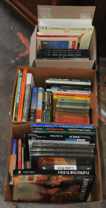 3 x Boxes of Assorted Books incl Reference, Small Thomas The Tank Engine Books,