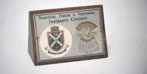 Vintage 40 Year Calendar for Scottish Union & National Insurance Company