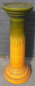 Lot 10 - Large c1895 Christopher Dresser Majolica Arts & Crafts Art Pottery