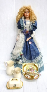 Lot 62 - Group lot of Assorted Items inc, Vintage China - Capodimonte lidded con Lot 62 - Group lot of Assorted Items inc, Vintage China - Capodimonte lidded con
