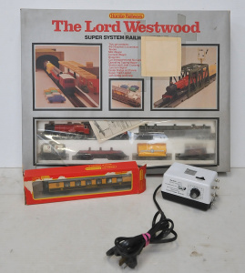 Lot 91 - Lot of Hornby Railways Boxed The Lord Westwood Super System Railway 00 Lot 91 - Lot of Hornby Railways Boxed The Lord Westwood Super System Railway 00