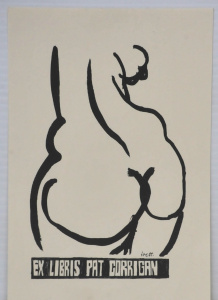 Lot 161 - Brett Whiteley (1939 - 1992) Unframed Booklet for Patrick Corrigan fea