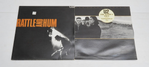 Lot 166 - 2 x U2 Vinyl LP albums incl inc Rattle and Hum & The Joshua Tree