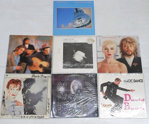 Lot 189 - Lot of Vintage British Vinyl Albums incl David Bowie, Robert Plant, Eu