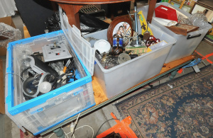3 x Boxes of Mixed Items incl Scuba Diving Equipment, Assorted Glassware, Cerami