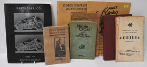Group lot - Vintage & Modern Motorcycle & Car Repair, maintenance &