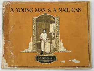 1920s sc Book A Young Man and a Nail Can - history of MacRobertson - cover af in