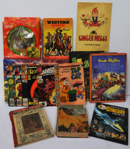 Lot 62 - Box lot of Kids Games & Books incl Boxed Australian Monopoly, Enid Lot 62 - Box lot of Kids Games & Books incl Boxed Australian Monopoly, Enid