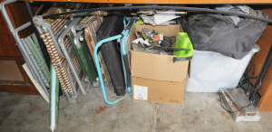 Lot 71 - Large Group Lot of Assorted Items incl Beach Chair, Morley Guitar Pedal