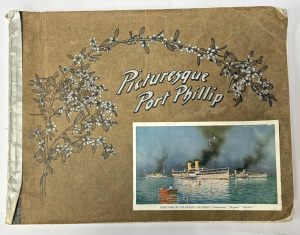 Lot 230 - c1910 Scover Booklet Picturesque Port Phillip by Brady E J - 134 pages Lot 230 - c1910 Scover Booklet Picturesque Port Phillip by Brady E J - 134 pages