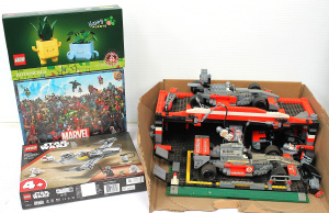 Group lot 4 toy sets inc Lego Botanicals Happy Plants, Lego Mando & Grogu N-