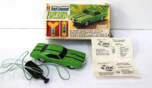 Vintage Battery Opperated Touch Command Freebird model car, Eldon Manufacturer,