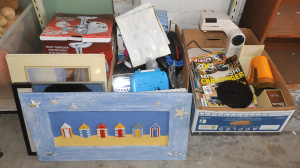 Lot 52 - Group Lot of Electricals, Homewares & Other Items incl Sunbeam Mixm
