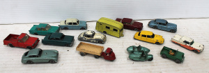 Lot 165 - Lot of Vintage Lesney Diecast Cars inc Aston Martin, Citroen DS19, Sco