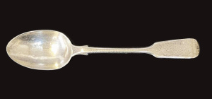 Lot 193 - c1926 Hallmarked Melbourne Cricket Club (MCC) Rifle Club trophy teaspo