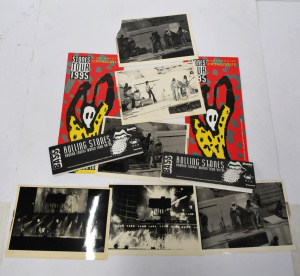 Small Lot of Vintage Rolling Stones ephemera incl 2 x Stones Tour 1995 Voodoo Lo