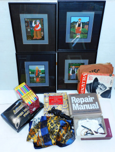 Lot 66 - Box Mixed inc Vintage Books - Chandeliers & Billy Tea 1880-1940, Re Lot 66 - Box Mixed inc Vintage Books - Chandeliers & Billy Tea 1880-1940, Re