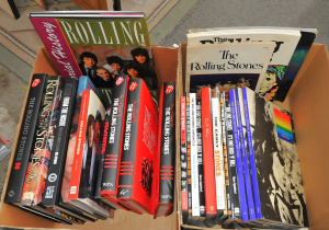 Lot 73 - 2 x Boxes Mixed Rolling Stones Books, Picture Books & Ephemera