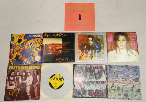 Lot 165 - Small Lot of Assorted 45 rpm Vinyl Singles incl Talking Heads, The Pix