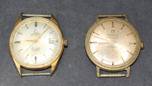 Lot 197 - 2 x Vintage Mens Watches - Omega Seamaster Antimagnetic & Unicorn