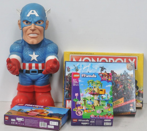 Lot of Kids Toys & Games incl 2 x Boxed LEGO Friends Set, Boxed Marvel 1000p