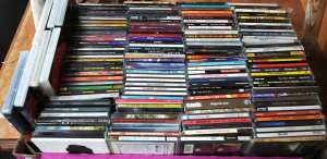 Lot 26 - Box Lot of CDs & Music DVDs incl Nirvana, Midnight Oil, Pink Floyd,