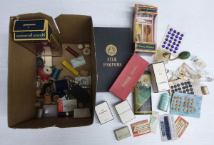 Box Lot of Ladies Vintage Items inc, Perfume bottles, Atomisers and packaging,