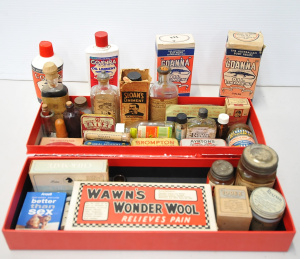 Lot of Vintage Medical Ointments & Salves incl Goanna Oil Liniment, Sloans L