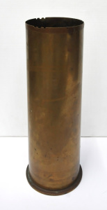 Vintage Trench Art 22mm Artillery Shell - 40cm H