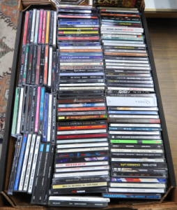 Lot 24 - Box Lot of Mixed CD Albums incl Iggy Pop, ACDC, Nirvana, Led Zeppelin,
