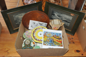 Lot 47 - 3 x Box lot of Vintage Mixed Items incl Assorted Ceramic Pieces, John P Lot 47 - 3 x Box lot of Vintage Mixed Items incl Assorted Ceramic Pieces, John P