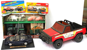 Lot 64 - Lot of Vehicle Toys Inc 2 x Buddy L Tow Sets In Box, Nylint Metal Muscl Lot 64 - Lot of Vehicle Toys Inc 2 x Buddy L Tow Sets In Box, Nylint Metal Muscl