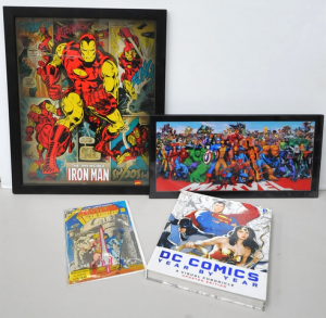 Lot 127 - Lot of DC & Marvel Comic Items incl Masters of The Universe No3, D