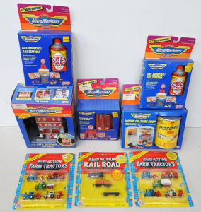 Lot 146 - Lot of Mint Carded & Boxed Micro Machine& Micro Action Vehicle