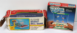Lot 160 - 2 Retro Games In Original Boxes - Basket-Ball by Scientific Toys c1987