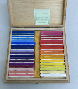 Lot 162 - Wooden box set Faber-Castell Polychromos - set of 36, unused