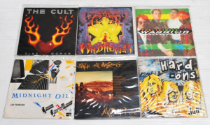 Lot 181 - Small Lot of Vintage 45rpm Vinyl Singles incl The Cult, Public Image L