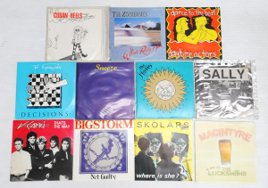 Lot 185 - Lot of Vintage Obscure Australian 45rpm Vinyl Singles incl Cuban Heels