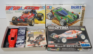 Lot 187 - 3 x Boxed Unmade 132 Scale Model Mini 4WD Off-Road Racers incl 2 x Uno