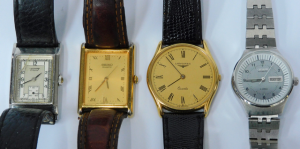 Lot 196 - Group lot - Vintage Mens & Ladies Watches - Mens Longines Quartz W