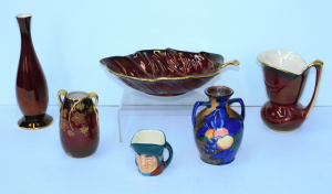 Lot 229 - Group lot of Vintage English Ceramics inc Carlton Ware Rouge Royale Bu
