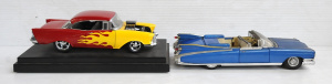 2 x 118 Scale Model Cars incl 1958 Cadillac Eldorado Biarritz by Maisto & 19