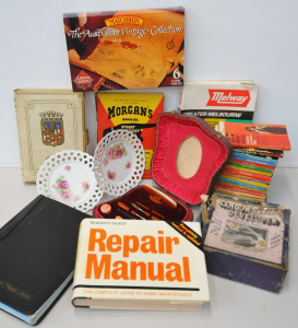 Group Lot of Mixed items incl Approx 18 x The Man From UNCLE Books, Vintage Hand