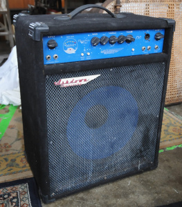 Lot 58 - Vintage Ashdown Engineering Electric Blue 180 Guitar Amplifier approx 1