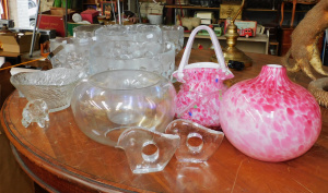 Lot 68 - Group lot of Glass incl Scandinavian Glass Inc Kosta Boda & Orrefor