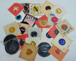 Lot 145 - Group lot of American Rock, Blues, & obscure 45 RPM singles and EP