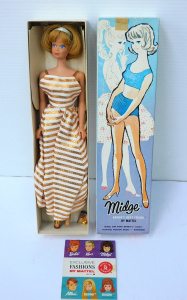 Lot 226 - Boxed Mattel c1963 Barbie - Midge - Barbies Best Friend - Signature 60