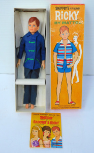 Lot 227 - Boxed Mattel c1960s Barbie Skippers - Ricky - appears not to have been