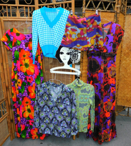 Lot 12 - Group lot Vintage Retro Ladies Clothing inc Made In Hawaii Floral Maxi